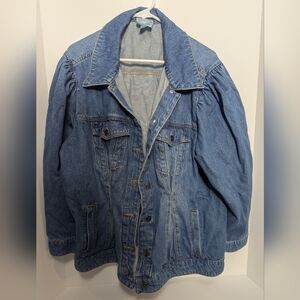 Target Future Collective Women's Size 1X Tailored Denim Jacket